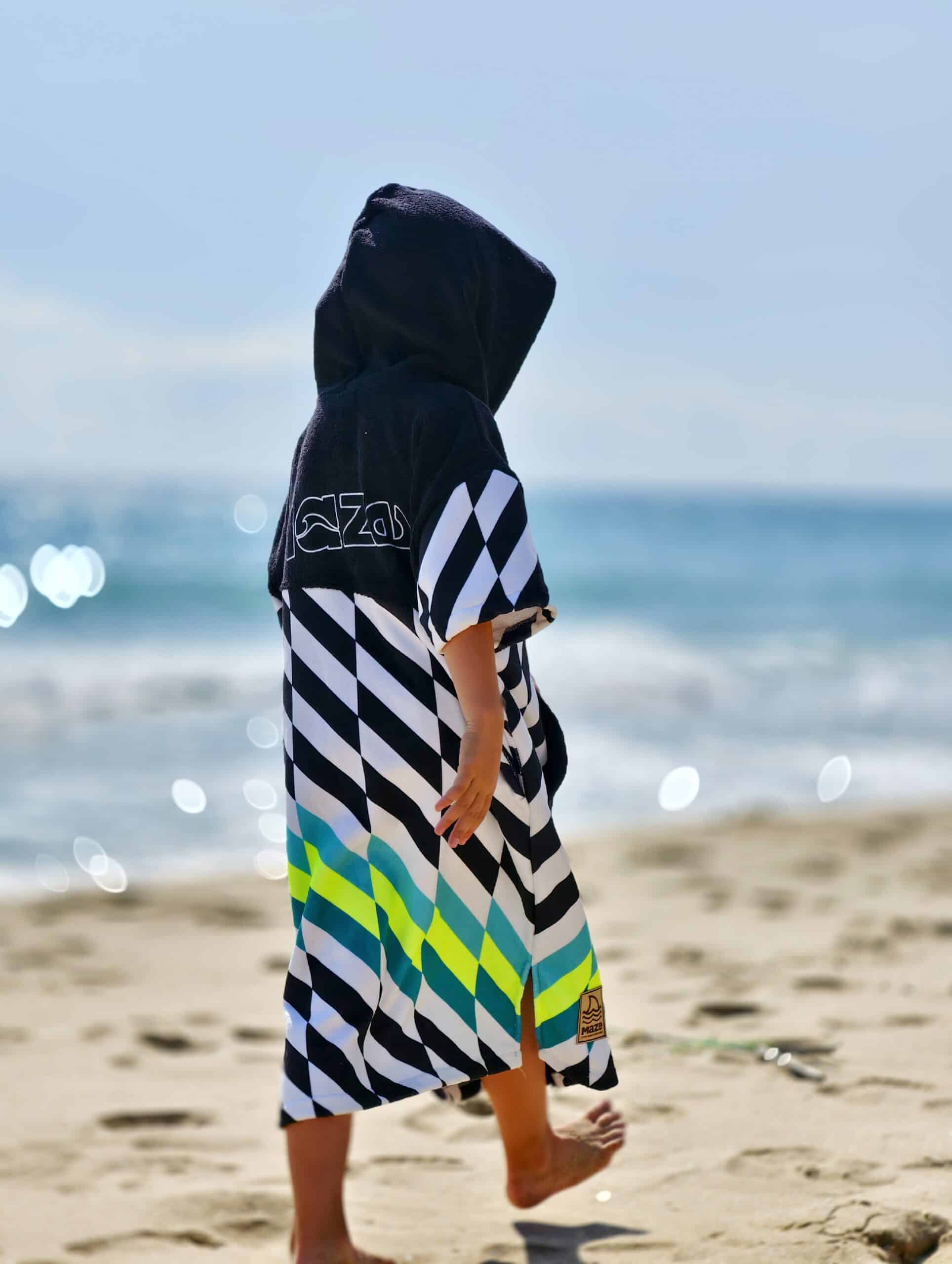 ДЕТСКО ПОНЧО MAZE ZZ LOCAL TEAL ZIP